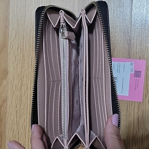 Kate spade Spencer Leather Zip Around Continental Wallet - Picture 9 of 10